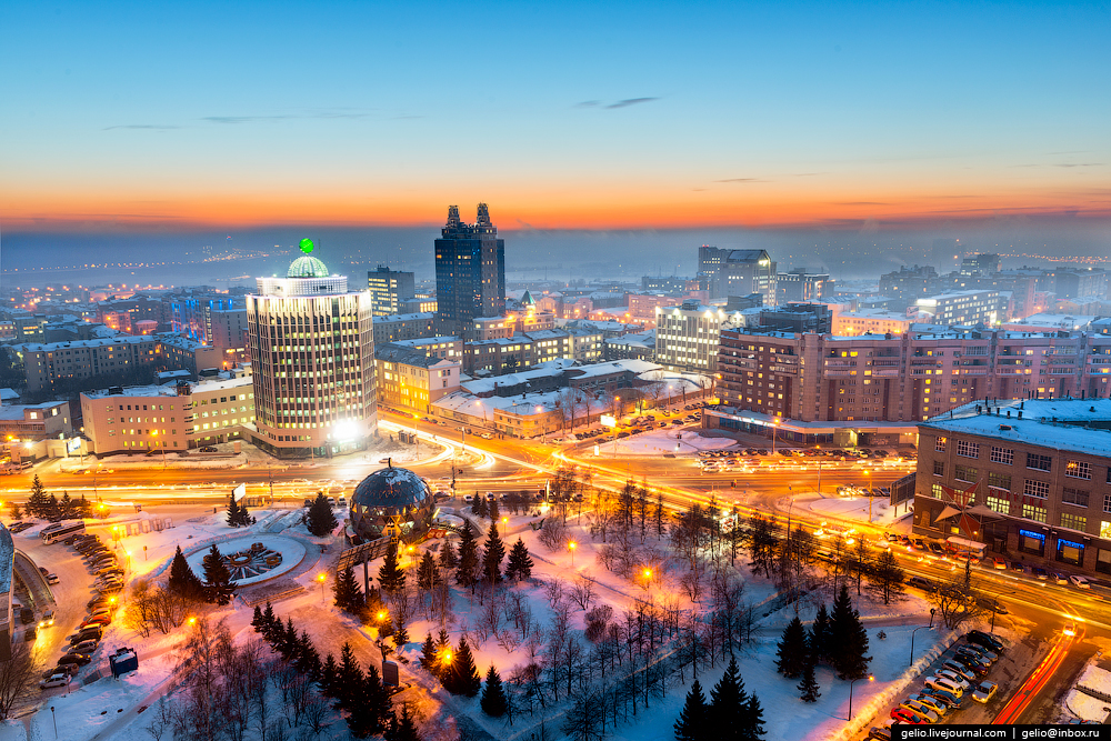 Новосибирске Красоты Фото